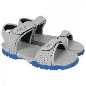 MEN GREY, BLUE SANDALS